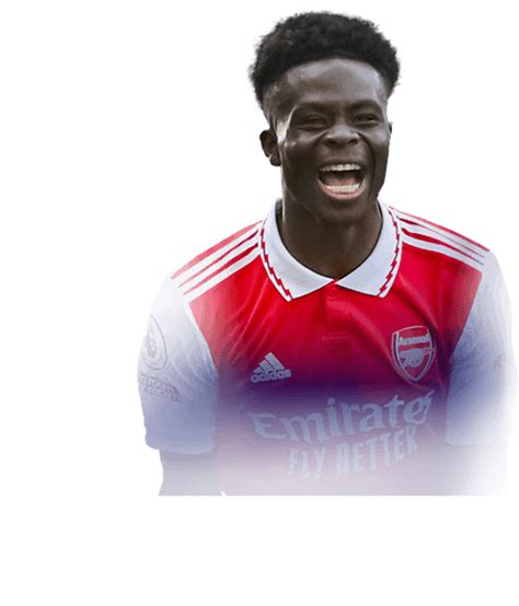 bukayo saka fifa 23 futwiz.